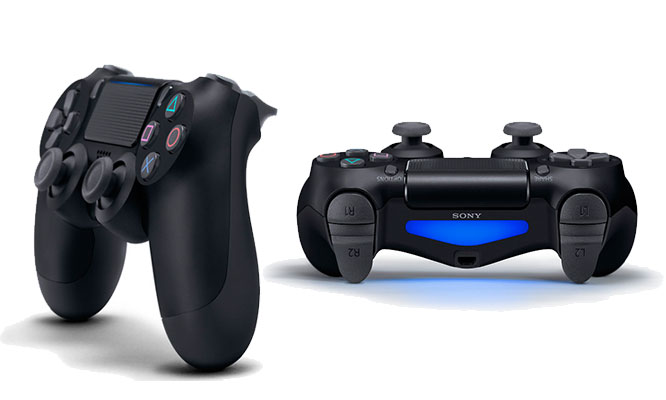 Mando control dualshock 4 Ps4 Negro Pro Slim Doble Led ...
