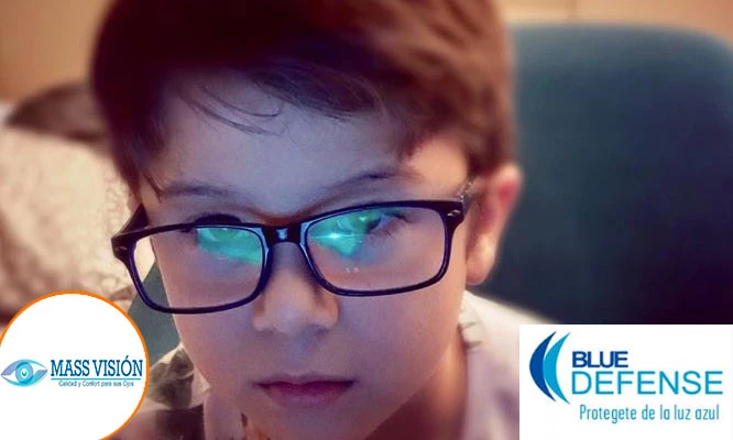 Lentes con resinas Blue Defense + montura importada a escoger + exámenes visuales y más