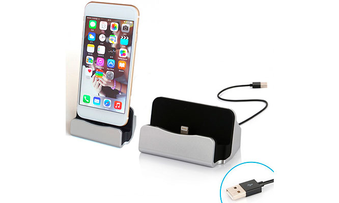 Cargador Base Dock 3 modelos Android Iphone y mas con Mdm Logistics