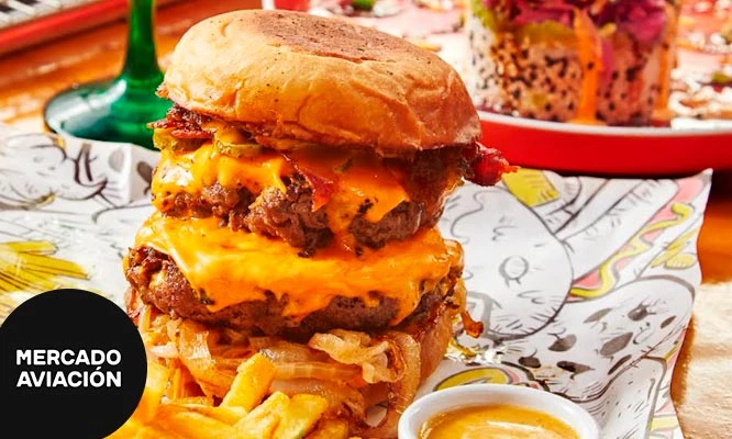 BARRA LIBRE Completa en 4 Restaurantes : Comida Mexicana, Pizzas, Makis, Hamburguesas + bebida ilimitada