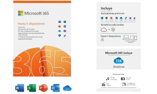 NEXT LEVEL CENTRAL: Licencia Permanente de Office 365 hasta 5 dispositivos + Instalación Gratuita Online