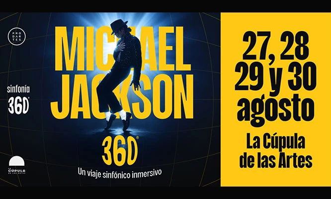 MICHAEL JACKSON  Sinfónica 360 - La Cúpula de las Artes - Jockey