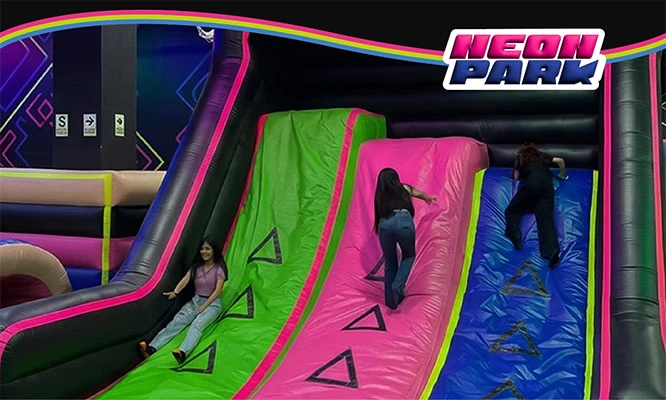 NEON PARK  : Entrada  Ilimitada Juega todo el tiempo que desees