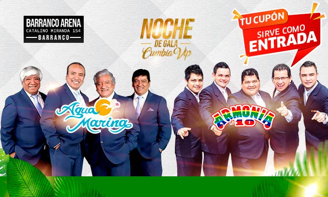 Noche de Gala este 23 de noviembre ¡Elige Zona!