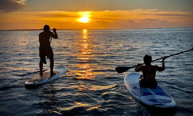 2 horas de Paddle + Fogata en el mar