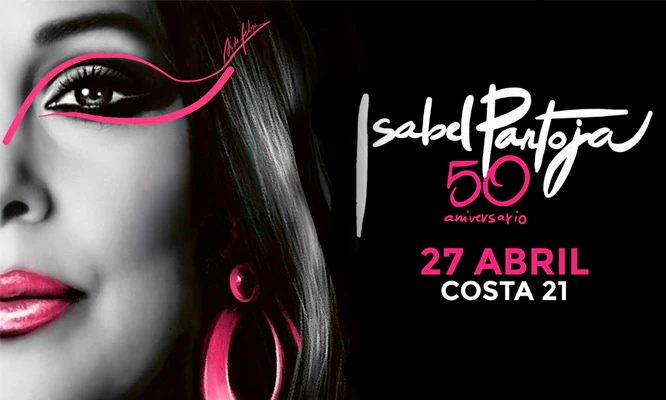 ISABEL PANTOJA 50 Aniversario el 27 de ABRIL, Costa 21