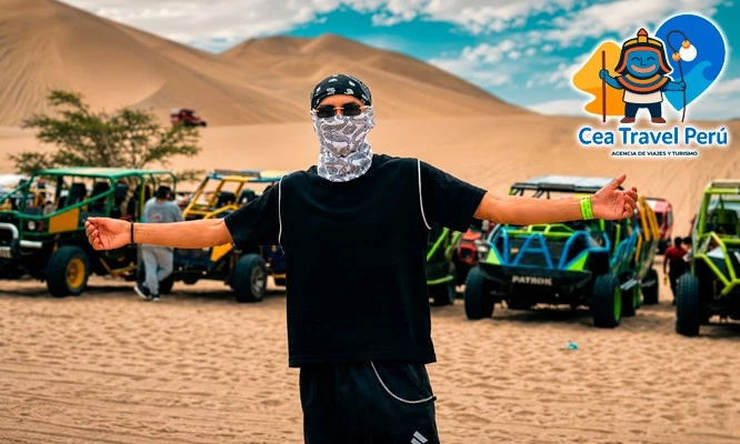 Full day PARACAS - HUACACHINA : Islas Ballestas, tubulares, sanboard  y mucho  más con CEA TRAVEL