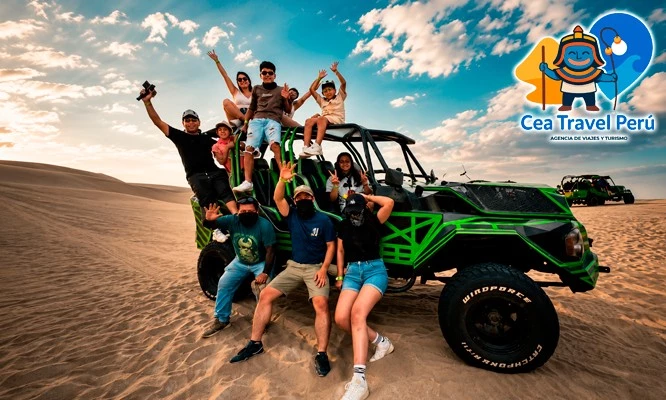 Full day PARACAS - HUACACHINA : Islas Ballestas, tubulares, sanboard