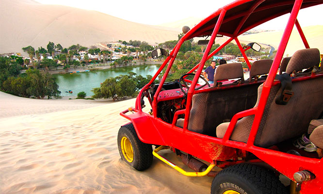 Ica para dos Full day Huacachina tubulares y sandboard