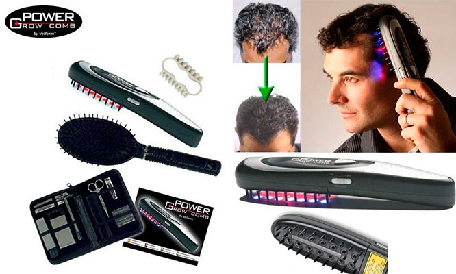 peine laser para la caida del cabello