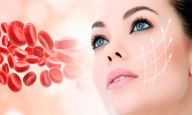 PRP en rostro y escote activador de ADN antiage punta de diamante velo de colageno