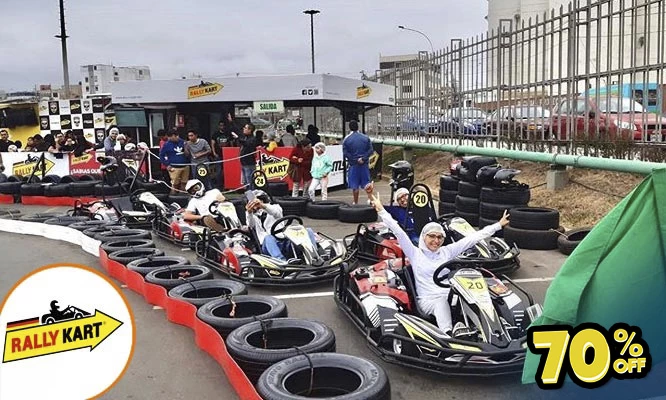 RALLY KART: 10, 16 ó 30 vueltas de Lunes a Viernes
