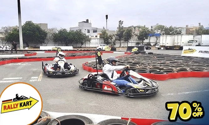 RALLY KART: 10, 16 ó 30 vueltas en sus locales de Jockey Plaza, Open Plaza La Marina, Ate,  Bellavista, Mall Plaza Comas Lunes a Viernes