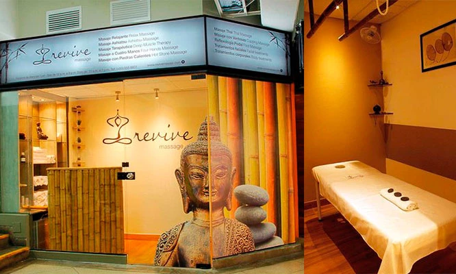 Relaxing Spa para 1 o 2, masaje + piedras calientes + hidratación facial y más