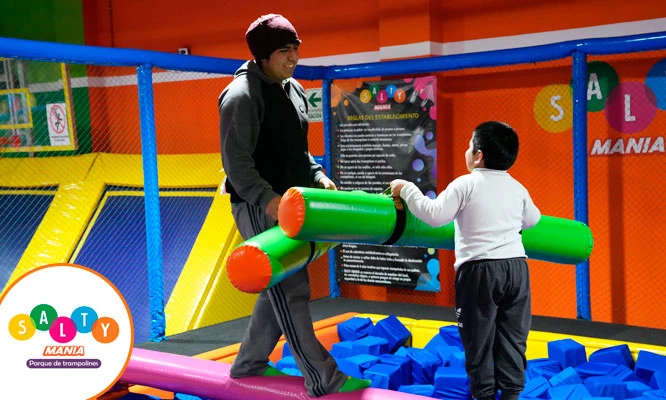 SALTIMANIA: 60 minutos de Full Diversión + Pop Corn de Lunes a Domingo