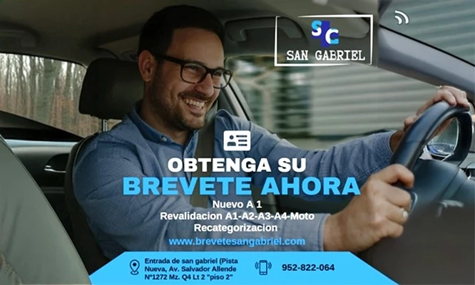 Examen Medico para brevete SAN JUAN DE MIRAFLORES para AUTO o MOTO