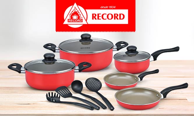 Set de ollas Record delivery