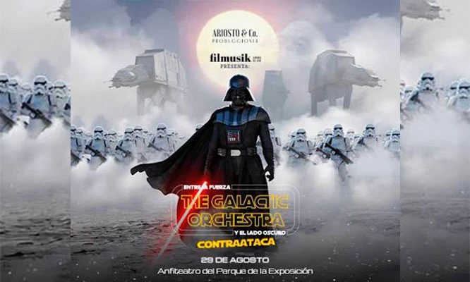 The Galactic Orchestra Contraataca:  29 de Agosto Parque de la Exposición