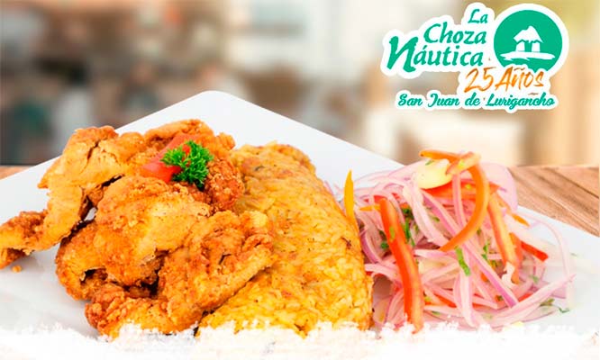 Tacu Tacu con huevera frita en la Choza Nautica de San Juan de Lurigancho