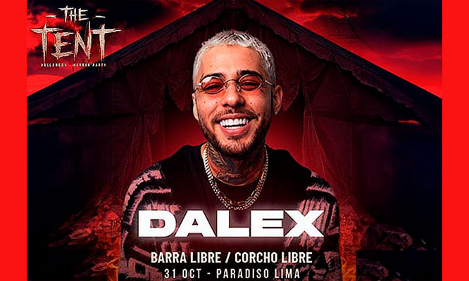 Fiesta de Halloween THE TENT Horror Party 31 de OCTUBRE.  Barra Libre - Paradiso Lima Club Cultural Chorrillos (ENTRADA VIRTUAL)