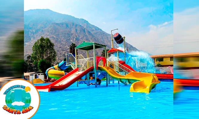 Los toboganes de Santa Ana Chosica: Ingreso con opción a almuerzo.