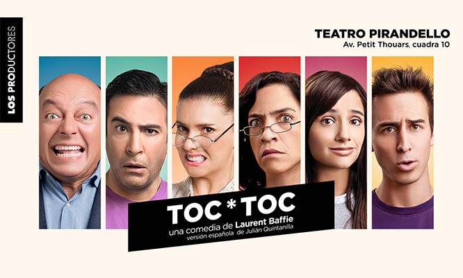 TOC*TOC La Comedia del Año en el Teatro Luiggi Pirandello