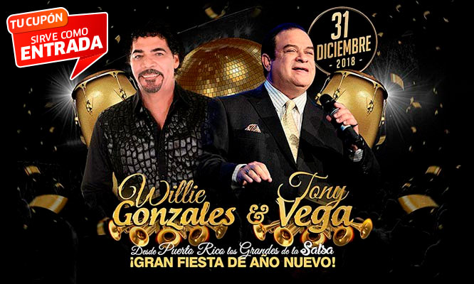 Fiesta con Tony Vega y Willy Gonzales