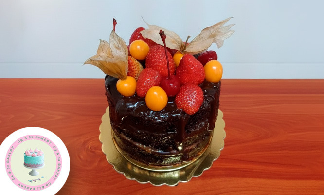 Torta de varios sabores  y relleno de 1 piso de 14cm a 20cm