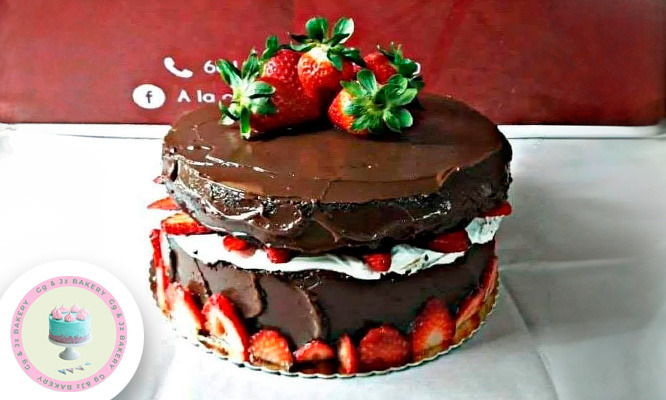 Torta de varios sabores  y relleno de 1 piso de 14cm a 20cm