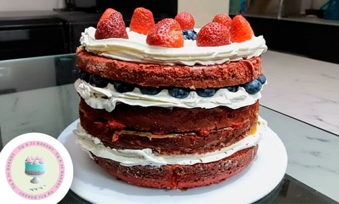 Torta de varios sabores  y relleno de 1 piso de 14cm a 20cm