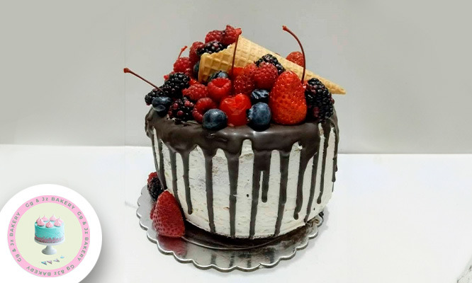 Torta de varios sabores  y relleno de 1 piso de 14cm a 20cm