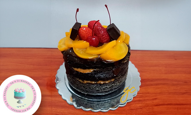 Torta de varios sabores  y relleno de 1 piso de 14cm a 20cm