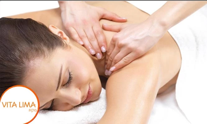 VITA LIMA SPA: 1 o 3 sesiones de  Masaje Relajante y  descontracturante en San Borja