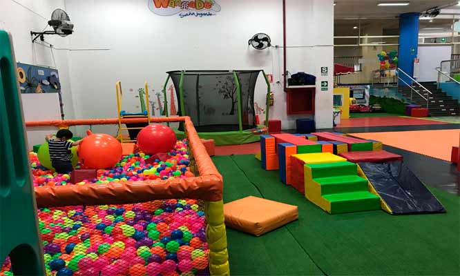 Centro de juegos infantiles 1 entrada niño 1 entrada adulto en Wannabe Camacho