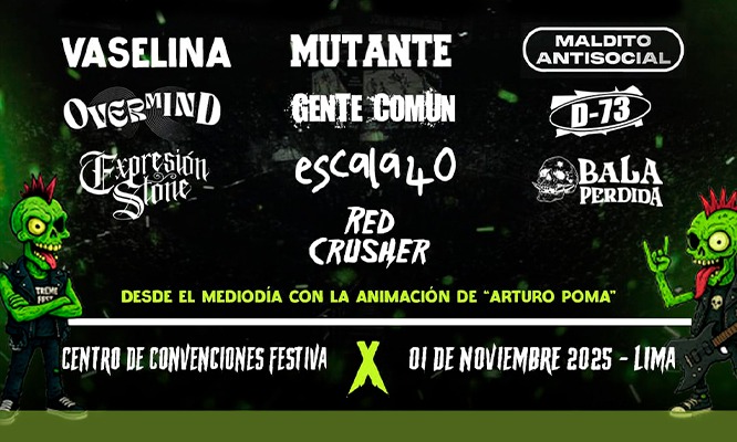 XTREME FEST Lima Rock 2025