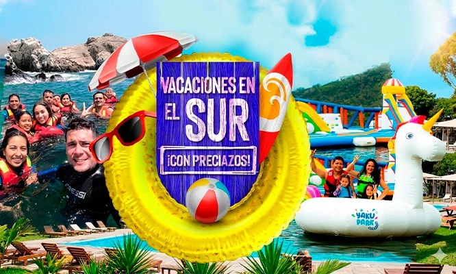 YAKUPARK PARACAS: 45 o 90 minutos de Diversión según elijas. Lunes a Domingo