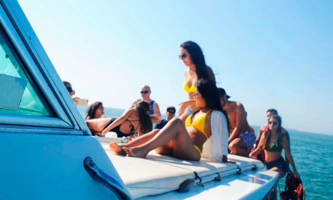 Desde S/115 por Paseo en Yate, Vive la aventura de tu vida en las Islas Palomino con Tours MyG!