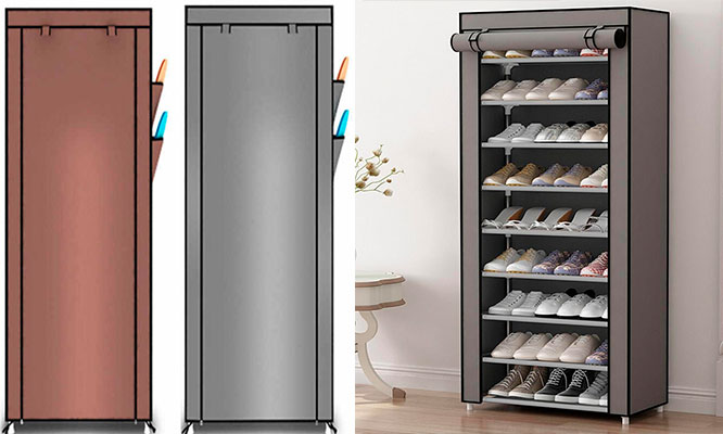 ¡Incluye Delivery! Zapatera Armable de 9 Niveles (27pares) | Cuponidad